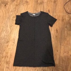 Grey T-shirt dress